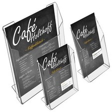 HMF Prospekthalter Acryl