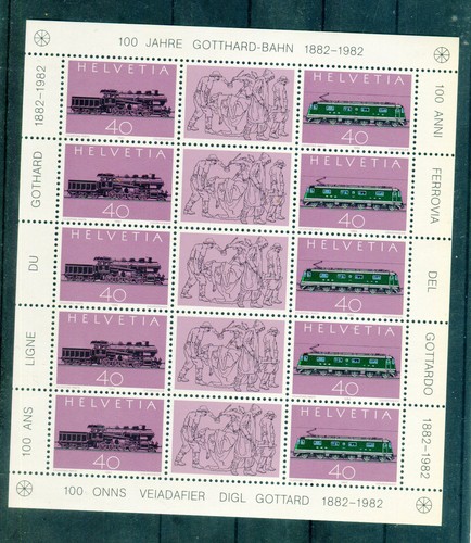 Schweiz 1982 postfrisch - 1982,