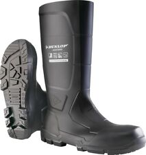 DUNLOP Sicherheitsstiefel Gummistiefel JobGUARD Gummi Stiefel S5 schwarz 37-49
