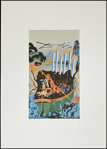Salvador dali tarot 70 - salvador, x