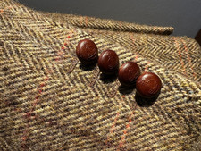 HARRIS TWEED Herren Sakko  Gr 34 68 XXXXXL Ellbogenpatches LUXUS SCHURWOOLE FINE