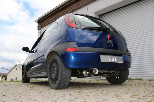 Fox sportauspuff opel tigra - fox,
