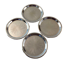 QUIST  Edelstahl Untersetzer Gläser Teegläser Teetassen Edelstahl 8,9 cm