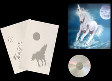 Airbrush Schablone Step by