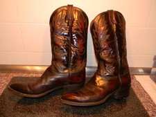 Dan Post Herren Echtleder Westernstiefel