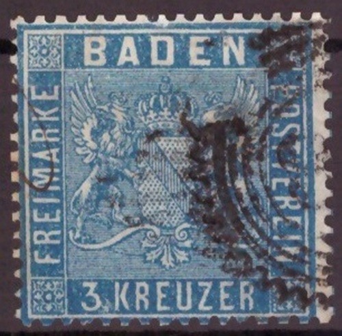 Baden minr gestempelt - minr,