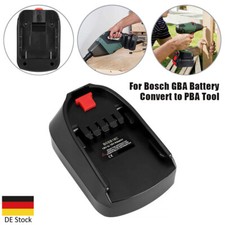 Akku Adapter kompatibel für Bosch 18V GBA Akku Umgerüstet auf Bosch PBA Werkzeug
