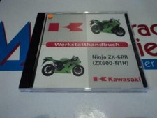 Kawasaki Ninja ZX-6RR Werkstatthandbuch Reparaturanleitung Handbuch CD B0477