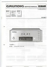Grundig Service Anleitung Manual M 100-T   B417