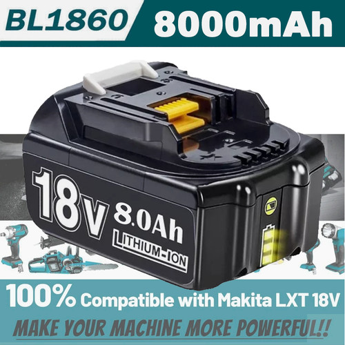 Akku 18v 0ah bl1850 für - 18v, 8,0ah
