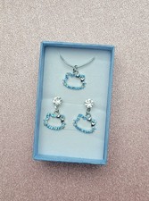 Hello Kitty Schmuckset Blau