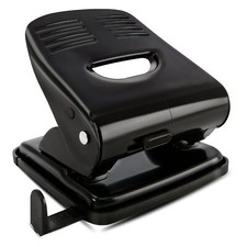 2-Loch Bohrmaschine mit verstellbarer Papierführung Metallkonstruktion ro...