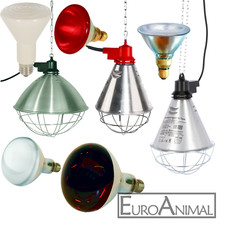 Rotlichtlampe Infrarotlampe Strahler Ferkellampe Kükenlampe  Heiz- Stalllampe 