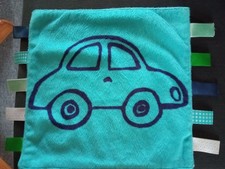 Schmusetuch / Labeltuch Auto -