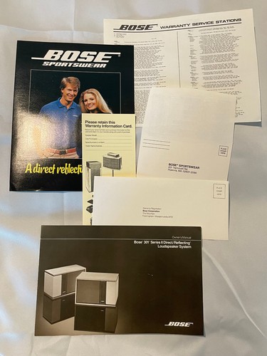 Bose 301 series direct - 301, ii