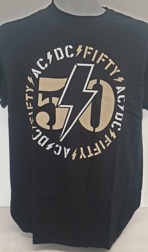 Fifty years t shirt - ac/dc,