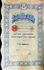 Manufacture de Buhl Aktie 1932