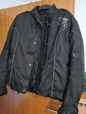 Motorrad Jacke Damen, Gr. XL/42, von Roleff, verstellbar schwarz mit Innenfutter