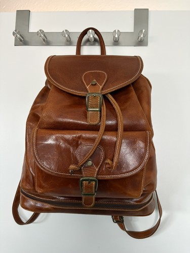 Leder rucksack tasche - rucksack,,
