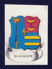 1800 Avance Wappen Adel coat