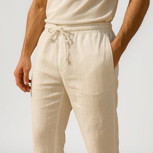 Herren leinen hose frühling - hose,