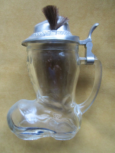 Glas stiefel krug - ,