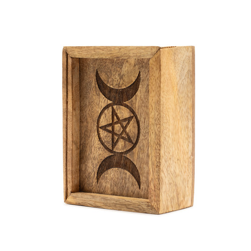 Tarot box holz aufbewahrung - box,