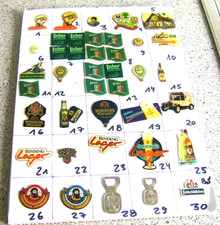 HESSEN und NIEDERSACHSEN-30 BIERPINS zur WAHL-LESEN-PREIS FÜR 1 PIN-alte TEILE-