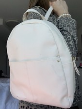 Cremeweißer City Rucksack