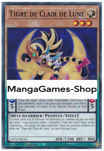 Oh mondscheintiger - yu-gi-oh,