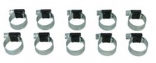 10er Pack HD Schlauchschelle, schwarz, 50-65mm 