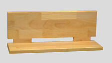 Wandboard Erle massiv 100 - 120 cm, Regal zum aufhängen