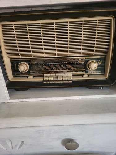 Antikes röhrenradio blaupunkt - röhrenradio,