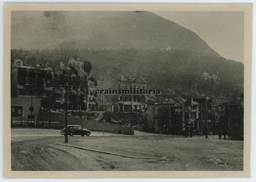 Orig foto zerstörtes narvik - orig.,