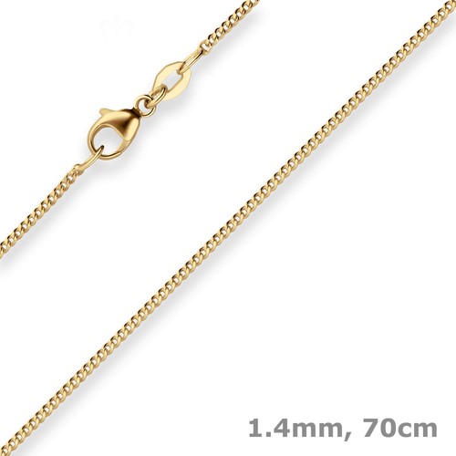 4mm panzerkette goldkette - panzerkette,