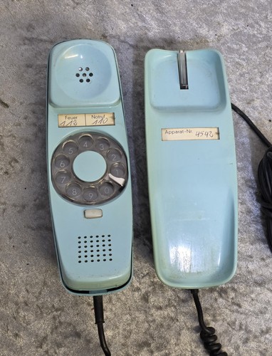 Post telefon wählscheiben - telefon,