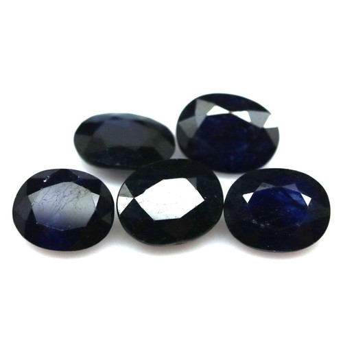 Natürlicher blauer ovaler