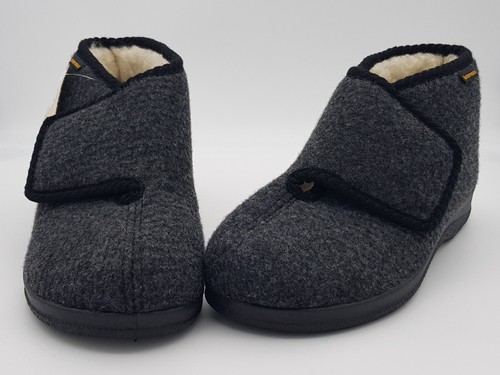 Hausschuhe hausstiefel klett - hausschuhe,