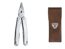 Victorinox - Swiss Tool Spirit X 27 Funktionen + Etui Leder - 3.0224.L
