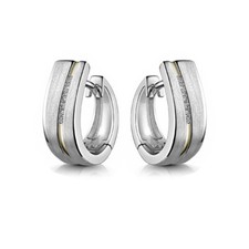 1x Paar Klappcreolen mit