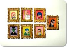 Miniatur Bilderrahmen, Fotorahmen mit Bild, Neu