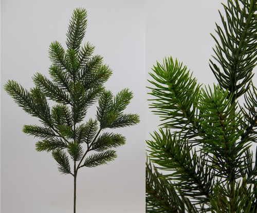 Kunststoff tannenzweig 65cm - kunststoff-tannenzweig, dp