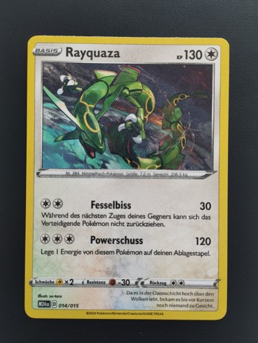 Pokémon karte rayquaza - karte,