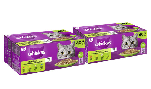 80x85g whiskas katzenfutter - 80x85g,