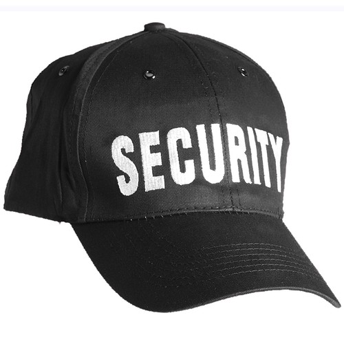 Basecap security schwarz - basecap,