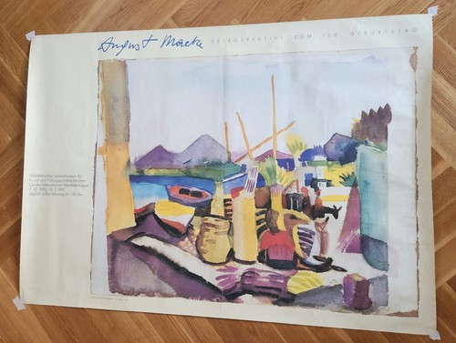 August macke landschaft - august, bei