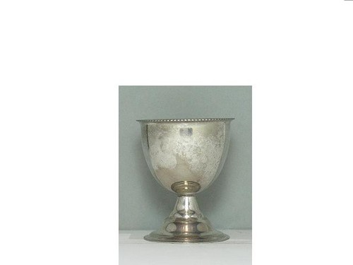Eierbecher versilbert antik - eierbecher,,