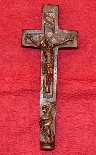 Reliquienkreuz buchsbaum - reliquienkreuz, in