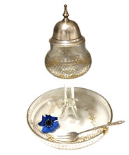 Tolle antik Kaviar  Schale