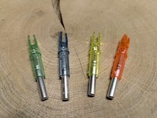 5x Universal LED Nocke 6,2 mm Leuchtnocken Pfeilnocken Bogenschießen